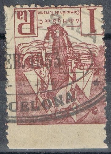 A. de H. y S. de C. 1 pta Barcelona 1933
