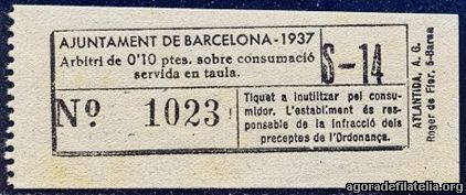BARCELONA consumos 10 cts