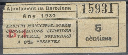 BACELONA impuesto conumo