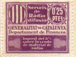 BARCELONA Generalitat 25 cts
