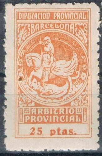BARCELONA Diputacion 25 pt naranja