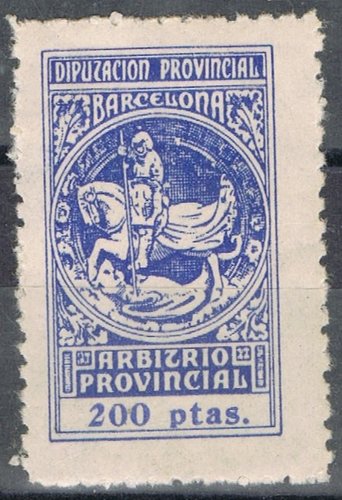 BARCELONA Diputacion 200 pt azul