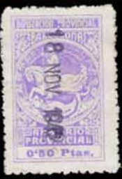 BARCELONA diputacion 50  cts violeta