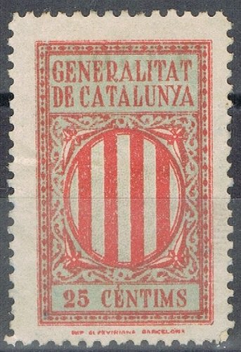 GENERALITAT 25 cts hor. grande