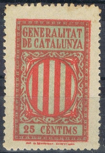 GENERALITAT 25 cts vert. grande