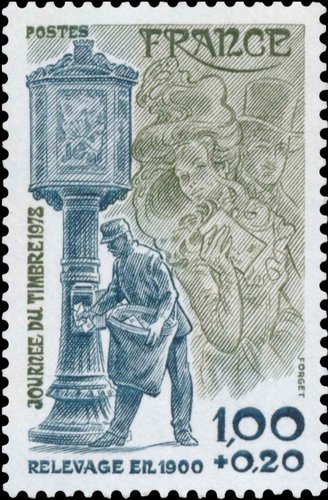 Francia, 1978. Día del Sello