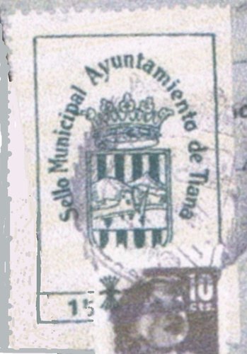 TIANA 15 cts 1937