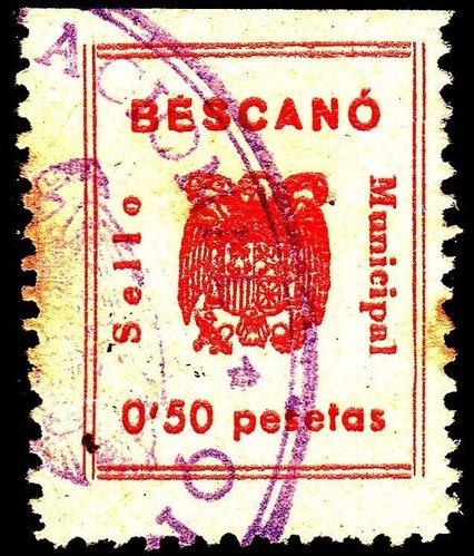 BESCANÓ (gerona) 50 cts