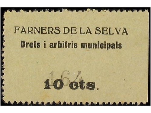 FARNERS de la SELVA 10 cts