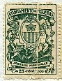 FIGUERAS 25 cts verde ocuro