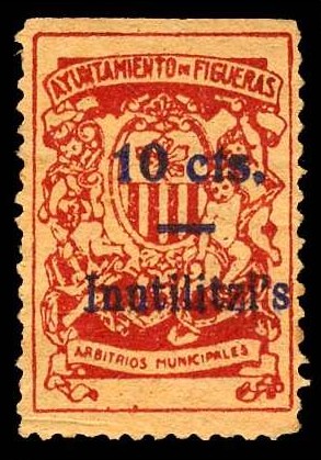 FIGUERAS 10 cts rojo