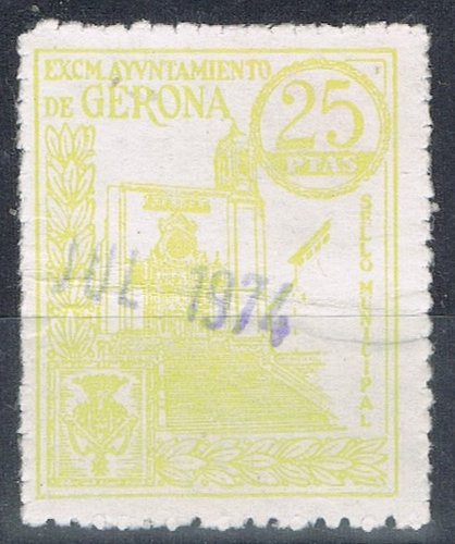 GERONA 25 pt amarillo verdoso
