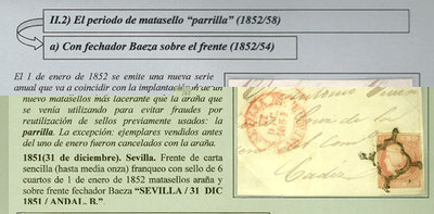 31 de diciembre de 1851 en emisión 1852