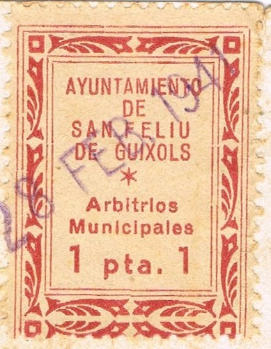 AN FELIU de GUIXOLS 1 pt, del documento a continuación