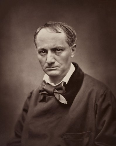 Una de las fotografías más famosas de Baudelaire, obra de Étienne Carjat (1828-1906).