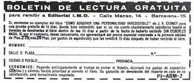 Boletín de pedido. Editorial I.M.O. ABC. 1970-10-11. Página 8. Baja.jpg