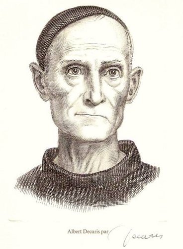 Albert Decaris, Autorretrato.