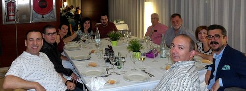Por fin sale el fotografo, Bachius, Luchomaxi, señora Luis, Maite, Ramko, Famiteco, Fernavidad, señora de JoseluisG, JoseluisG y A_Mann