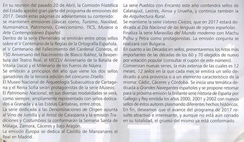 Correos. Sellos y mucho mas. Numero 45. 2016-3. Pagina 24. Detalle 2. Baja.jpg