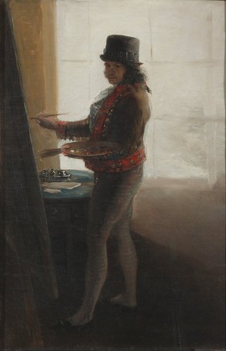 1996_Monaco_Goya, Autorretrato en el taller.jpg