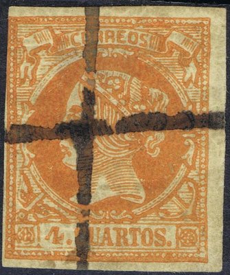 Falso postal de 1.860