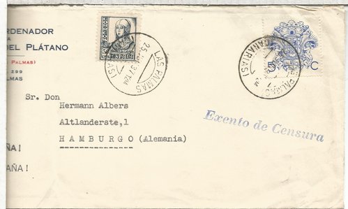 Las Palmas exento censura