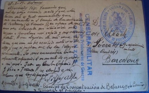 Concentración de Prisioneros de Guerra Betanzos
