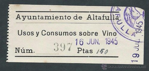 ALTAFULLA consumos