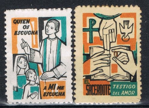 SEMINARIO , do colores de papel sobre diferente tipo