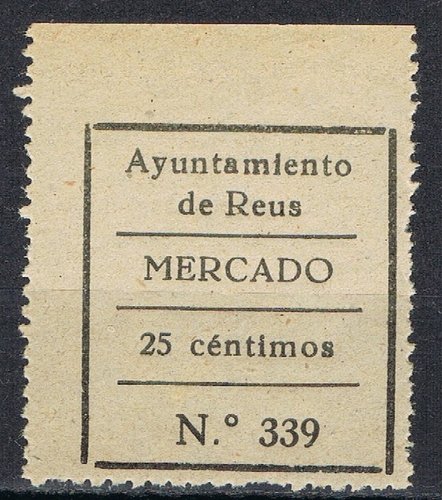 REUS mercado 25 cts