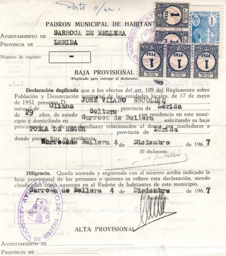 SARROCA de BELLERA (Lerida)