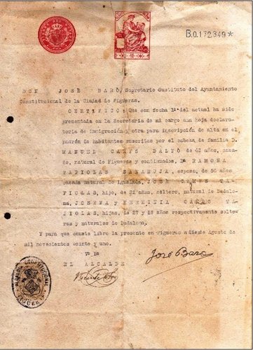 FIGUERAS documento 1921