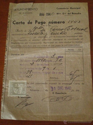 ALICANTE 25 cts gris documento