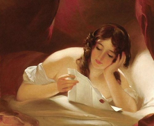 The Love Letter by Thomas Sully, 1834.jpg