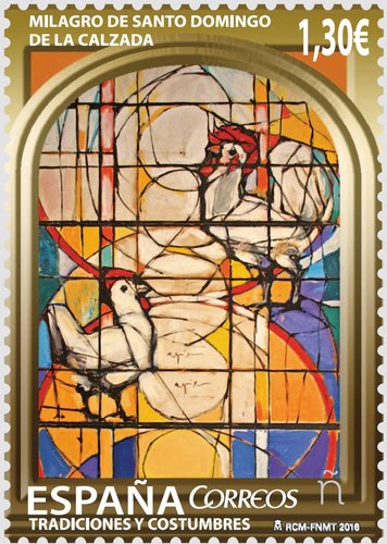 2016-10-14. Tradiciones y Costumbres. Milagro de Santo Domingo de la Calzada. Boceto. Baja.jpg
