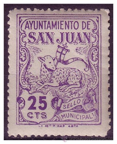 SAN JUAN 25 cts