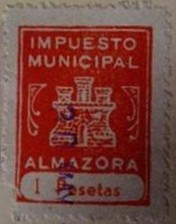 ALMAZORA 1 pts rojo