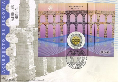 2016-10-06. Patrimonio Mundial. Acueducto de Segovia. Presentacion. 2016-10-07. Sobre matasellado. Baja.jpg