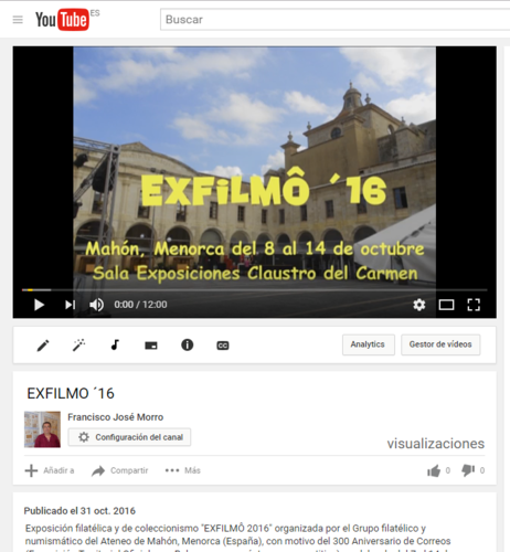 video exfilmo 16